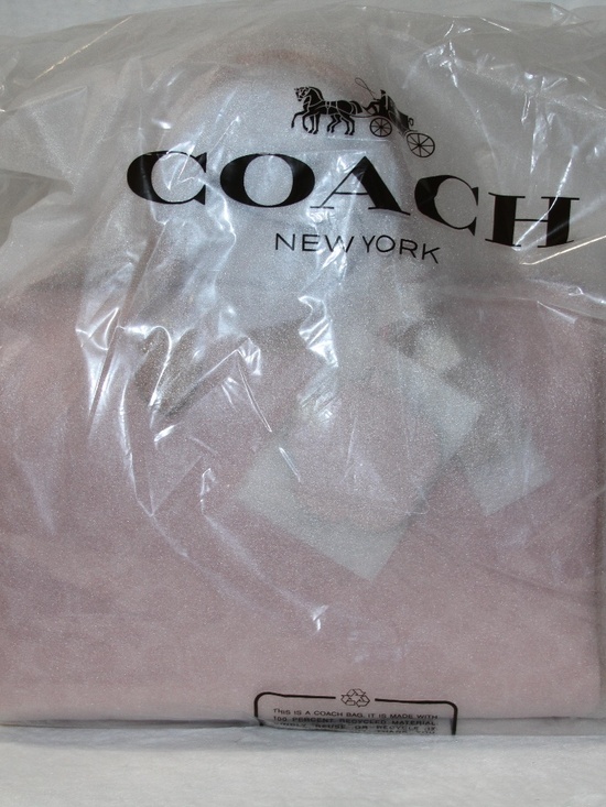 NWT Coach Large Rowan Powder Pink Purse - Picture 7 of 7